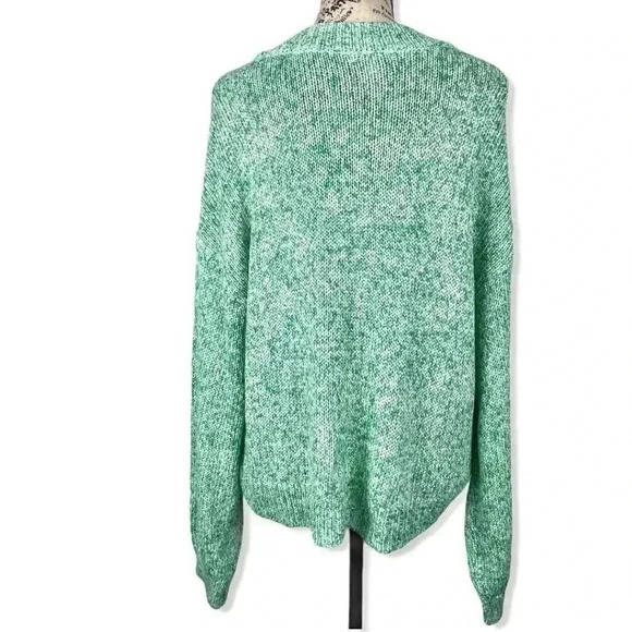 Abound, crewneck sweater, green, Small - Picture 2 of 4